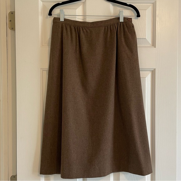 Pendleton vintage brown skirt suit 100% wool - Made in USA - Picture 4 of 7